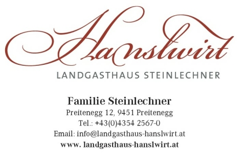 Landgasthaus Hanslwirt, Gerhard Steinlechner